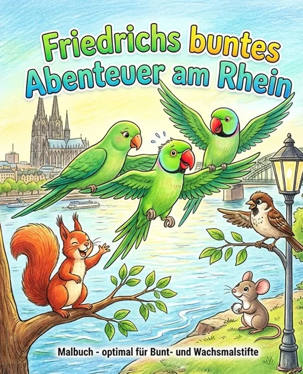 Cover: Friedrichs buntes Abenteuer in Köln am Rhein